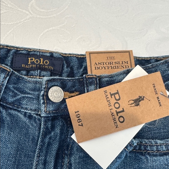 Kids Polo Ralph Lauren Astor Slim Boufriend Jeans - Picture 7 of 15